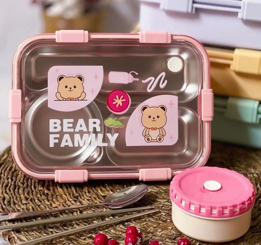 New 3 Compartment Tiffin Box